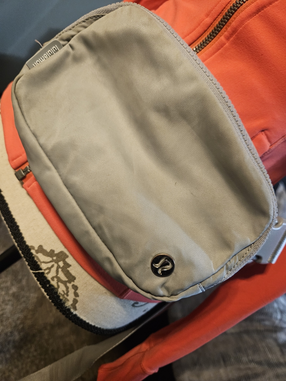 lululemon Gray Belt Bag